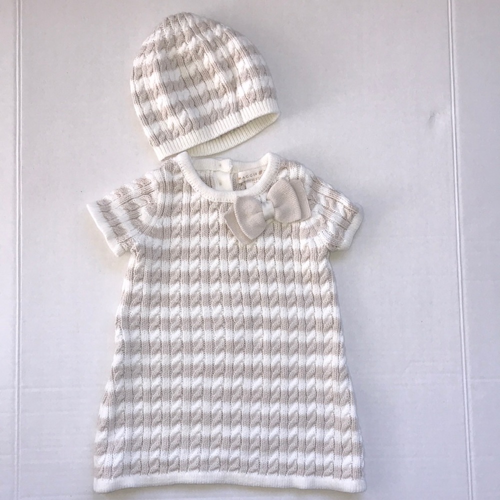 Sweater Dress With Matching Hat